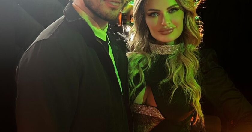 José Loreto e Marina Smith são vistos juntinhos em festa badalada em São Paulo
