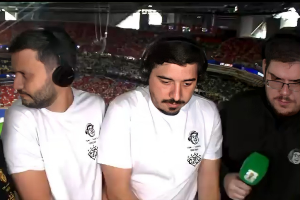 Narrador da CazéTV se junta a Galvão Bueno e Everaldo Marques e solta o verbo