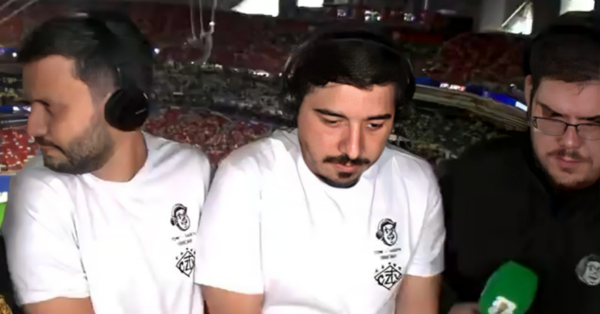 Narrador da CazéTV se junta a Galvão Bueno e Everaldo Marques e solta o verbo