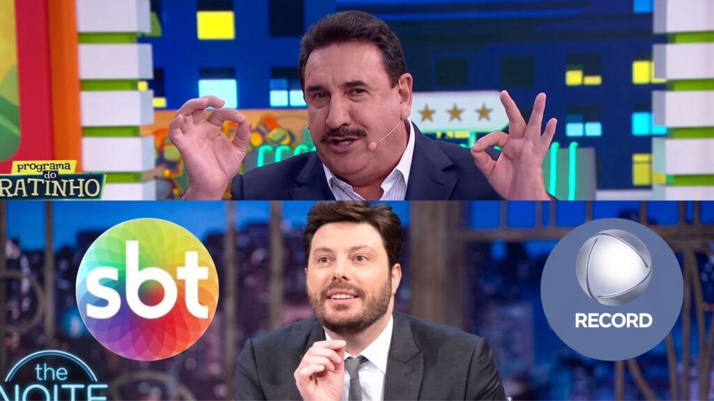 Ratinho e Danilo Gentili garantem a liderança do SBT sobre a Record em audiência no dia 21/07