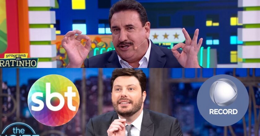 Ratinho e Danilo Gentili garantem a liderança do SBT sobre a Record em audiência no dia 21/07