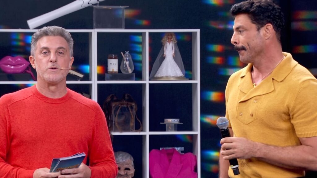 Luciano Huck e Cauã Reymond se reencontram ao vivo na Globo e geram surpresa com incidente inusitado