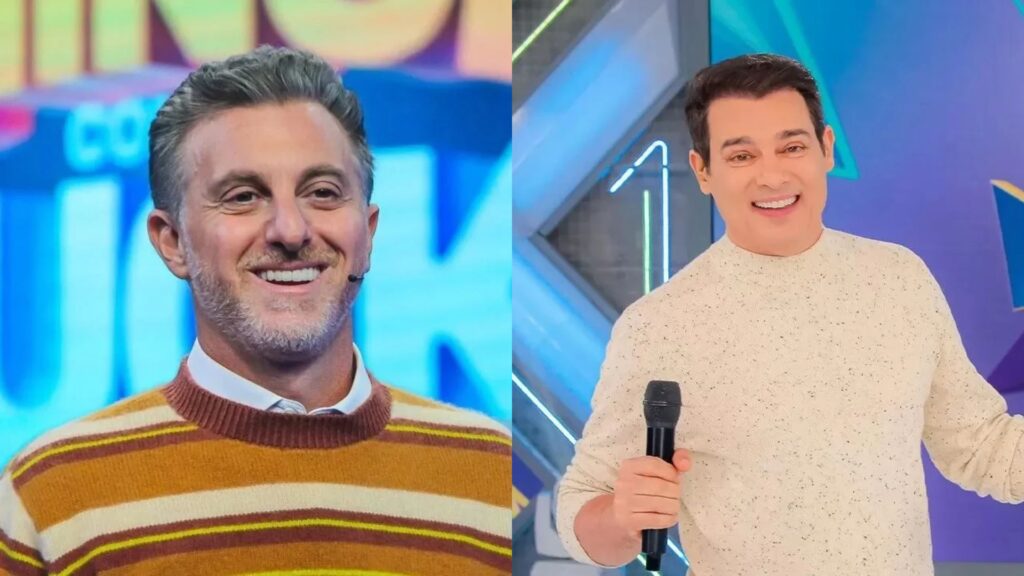 Luciano Huck fatura R$ 4 milhões na Globo, enquanto Celso Portiolli recebe R$ 900 mil no SBT e comanda sua própria rede de televisão