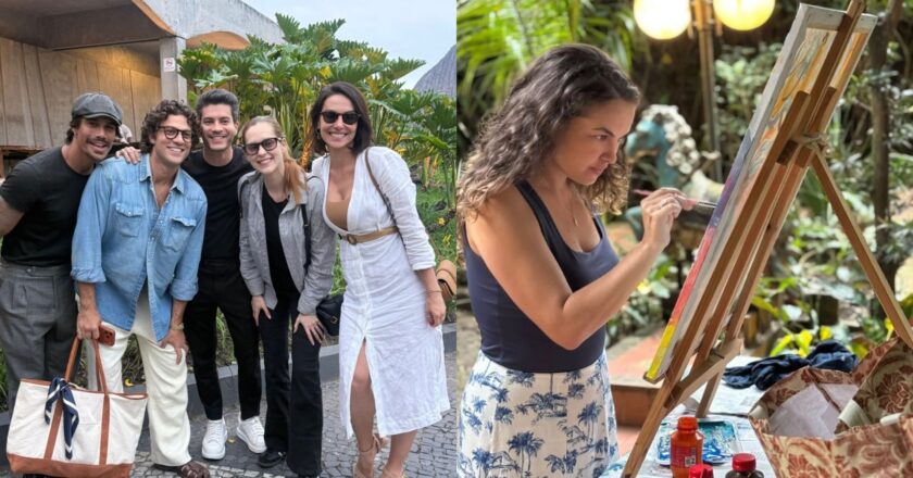 Arthur Aguiar se reúne com ex-colegas de Rebelde para celebrar a vida de Lua Blanco em emocionantes despedidas